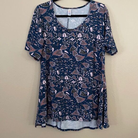 LulaRoe XL Multi color Top - Picture 1 of 5